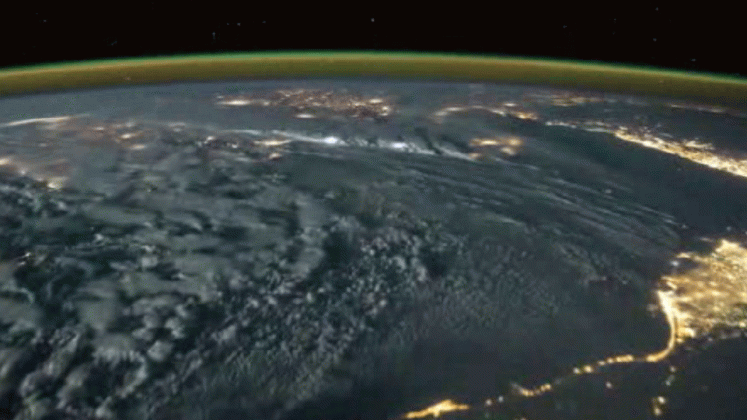 lightning strikes on earth seen from space hartford courant medium