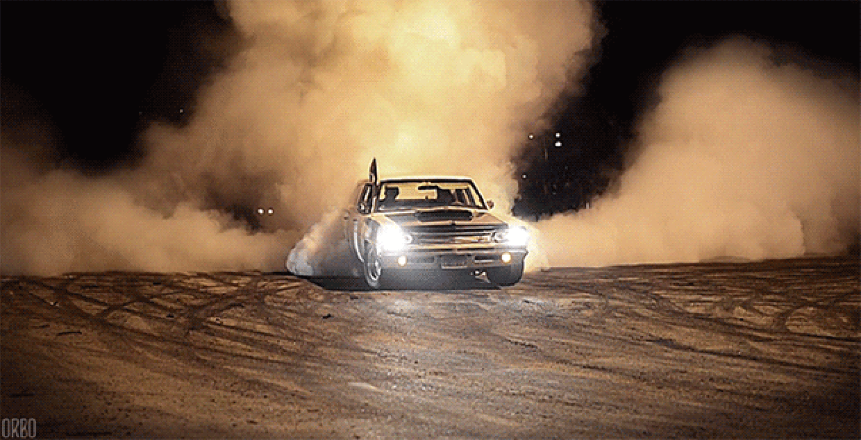 epic gifs capture cars forever burning rubber cars medium
