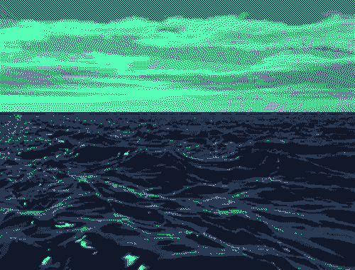 pixel water tumblr medium