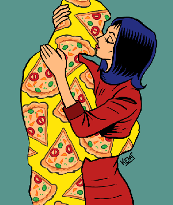 pizza time on tumblr medium