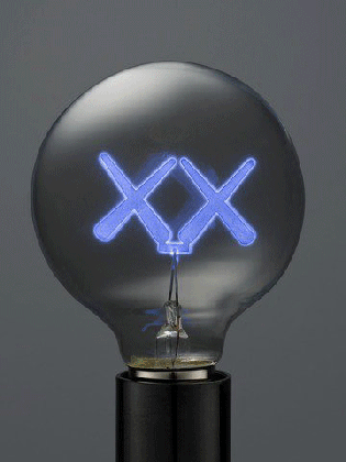 kaws light bulbs medium