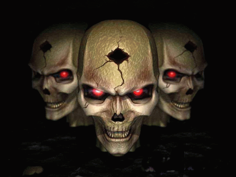 beautiful evil evil skulls creepy pics pinterest skull wallpaper medium