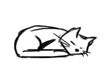 sleeping kitty gifs wifflegif medium