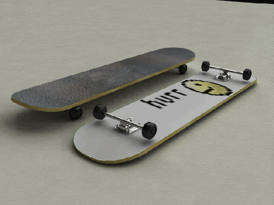 create a skateboard design and i ll render it in 3d for you medium