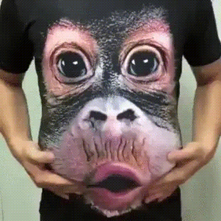 funny monkey t shirt bargainsfan medium