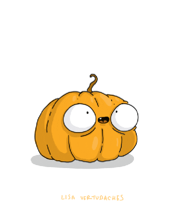 halloween pumpkin gif by lisa vertudaches find share on giphy medium