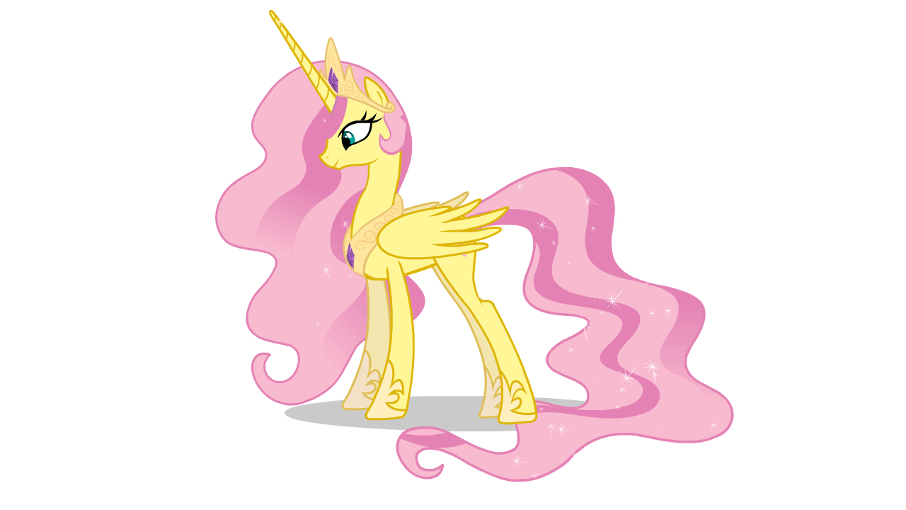 princess fluttershy by sanchezlev my little pony pinterest medium