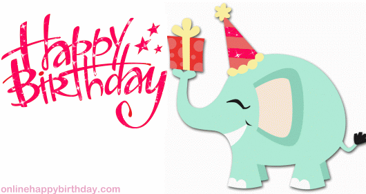 happy birthday cute elephant happy birthday pinterest happy medium