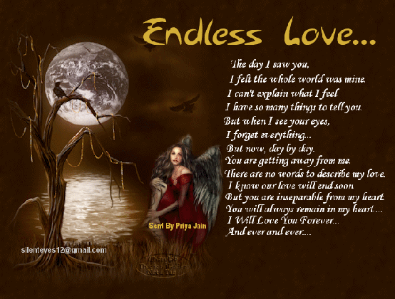 eternal love poems medium