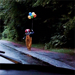 scary movie clown gif find share on giphy medium