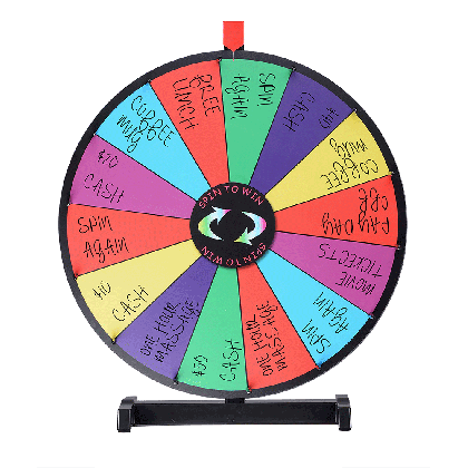 winspin 24 editable tabletop prize wheel lottery fortune game medium