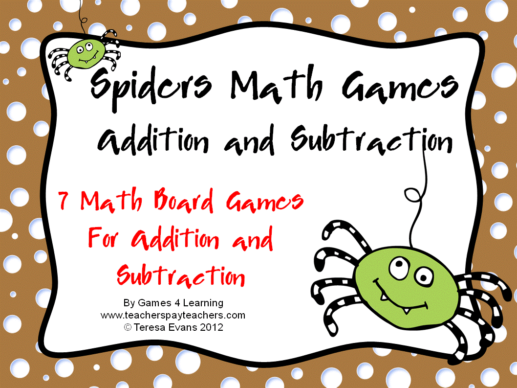 fun games 4 learning october math to make them think medium