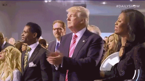 trump clap gifs find share on giphy medium