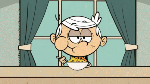 chewing gif loudhouse loudhousegifs nickelodeon discover share medium