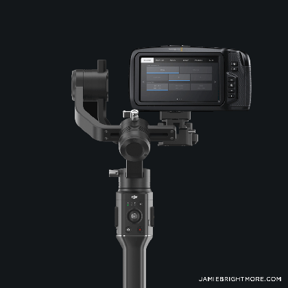 blackmagic pocket cinema camera 4k paired with the dji ronin s medium