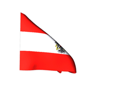 flag austria with eagle animated flag gif medium