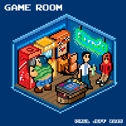pixel jeff game room 5 room room series medium