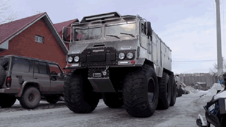 this is the new best russian truck in the universe medium