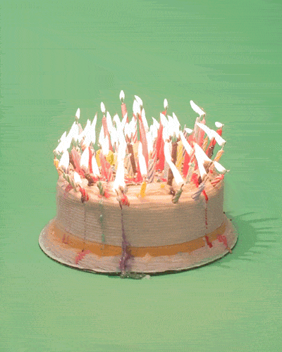 new trending gif on giphy birthday fire happy birthday cake candles medium