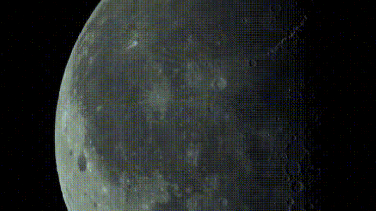 after six months and three failed attempts i finally shoot iss transit over the moon r space tree anime gif medium