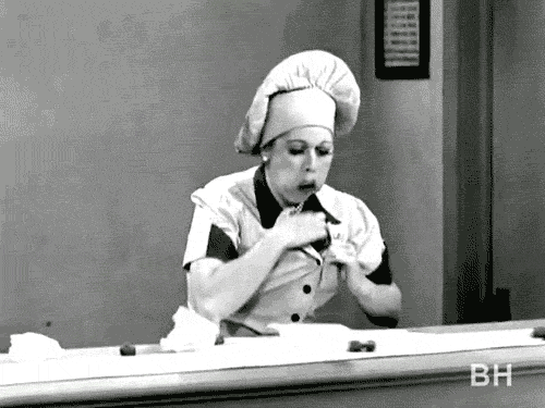 i love lucy chocolate gif by cheezburger find share on medium