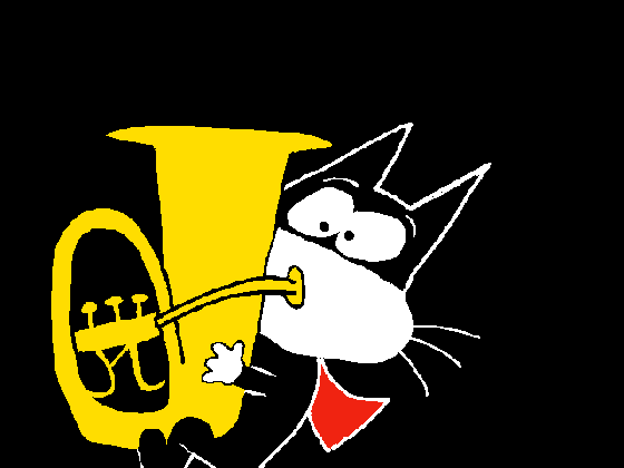 super cat playing on springical s tuba just4fun folioscope medium