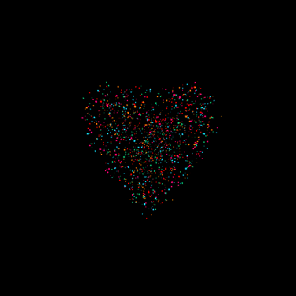 a beautiful sparkly happy heart gif by my favorite gif medium