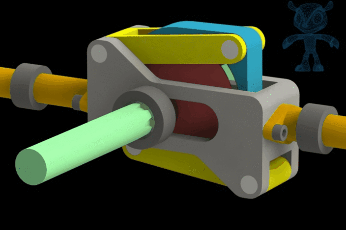 mechanism for heavy loaded reciprocating pumps mechanical medium