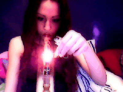 girl smoking tumblr gif iwate kokyo medium