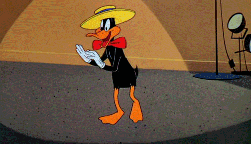 daffy duck dance animated gif medium