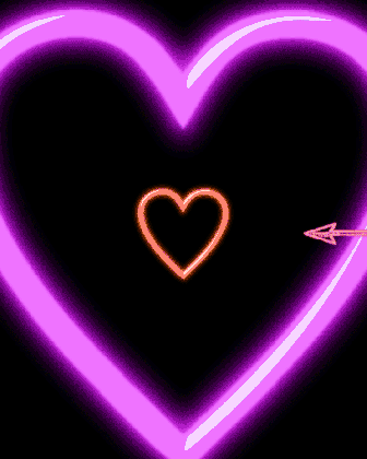 gif heart neon arrow animated gif on gifer medium