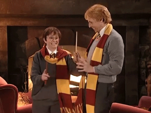 happy harry potter gif by saturday night live find medium
