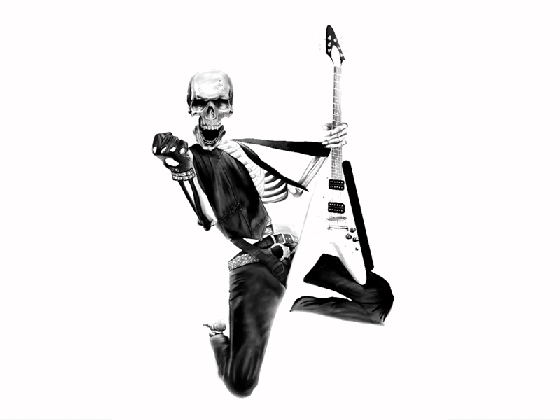 list of synonyms and antonyms of the word skeleton guitar medium