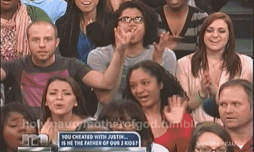 audience maury gif find share on giphy medium