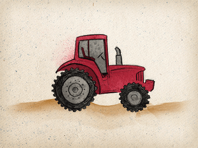 tractor gif by paul j bartlett dribbble medium