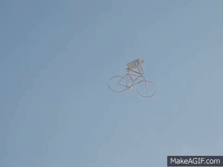 bicycle kite on make a gif medium