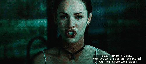 megan fox snowflake queen gif find share on giphy medium