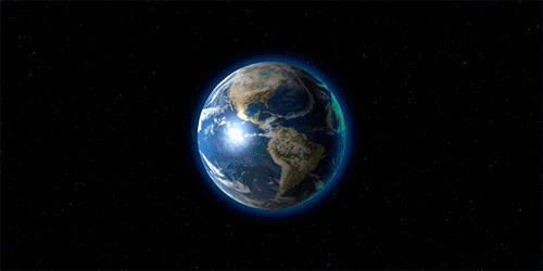 spinning world globe on behance medium
