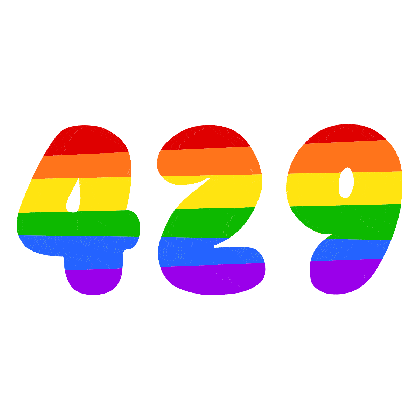 gay rainbow sticker by troupe429 for ios android giphy printable browning symbol medium