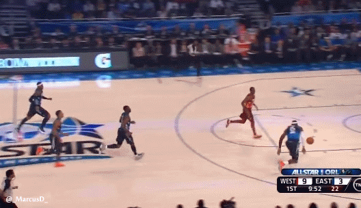 sport gifs videos lebron james dunk at all star game medium