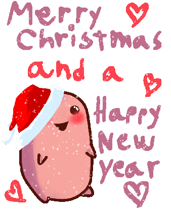 imma kawaii potato i wish my followers a merry christmas and a medium