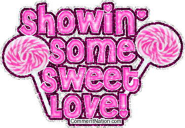 showin some sweet love pink lollipops image graphic comment meme medium
