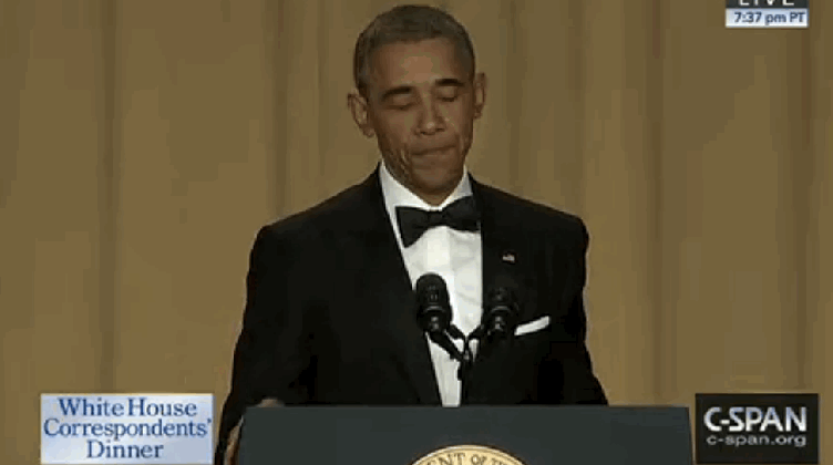 president obama s obama out mic drop gif was the medium