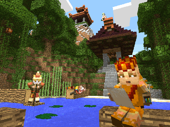 minecraft update journey to the west skin pack available windows medium