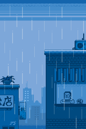 artstation rainy day pixel jeff medium