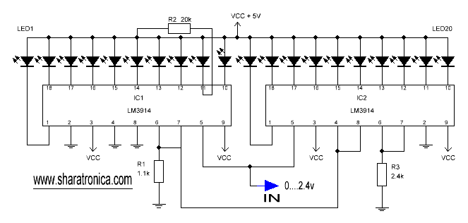 tutorial circuito integrado lm3914 lm3915 kits de medium