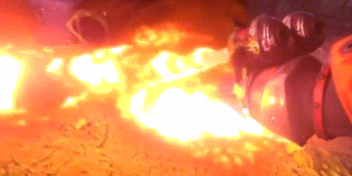 pyro flamethrower gifs medium