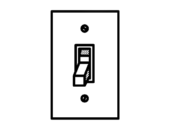 how does a light switch work clip art library medium
