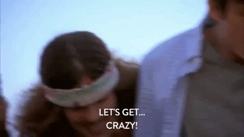 partying lets get crazy gif by workaholics find share on giphy medium