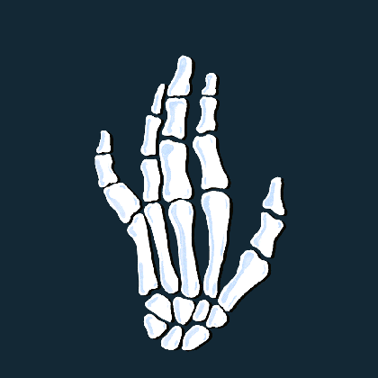 skeleton hand gifs get the best gif on giphy medium